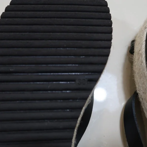 Christina Christi Handmade Leather Sandals Black Color - Picture 3 of 7